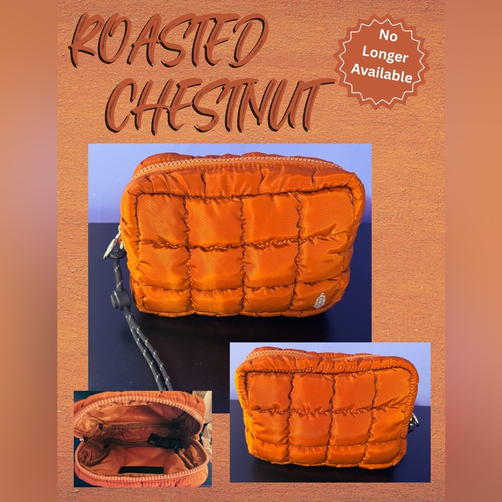 FP Movement x Free People Quilted Mini Case in Roasted Chestnut
